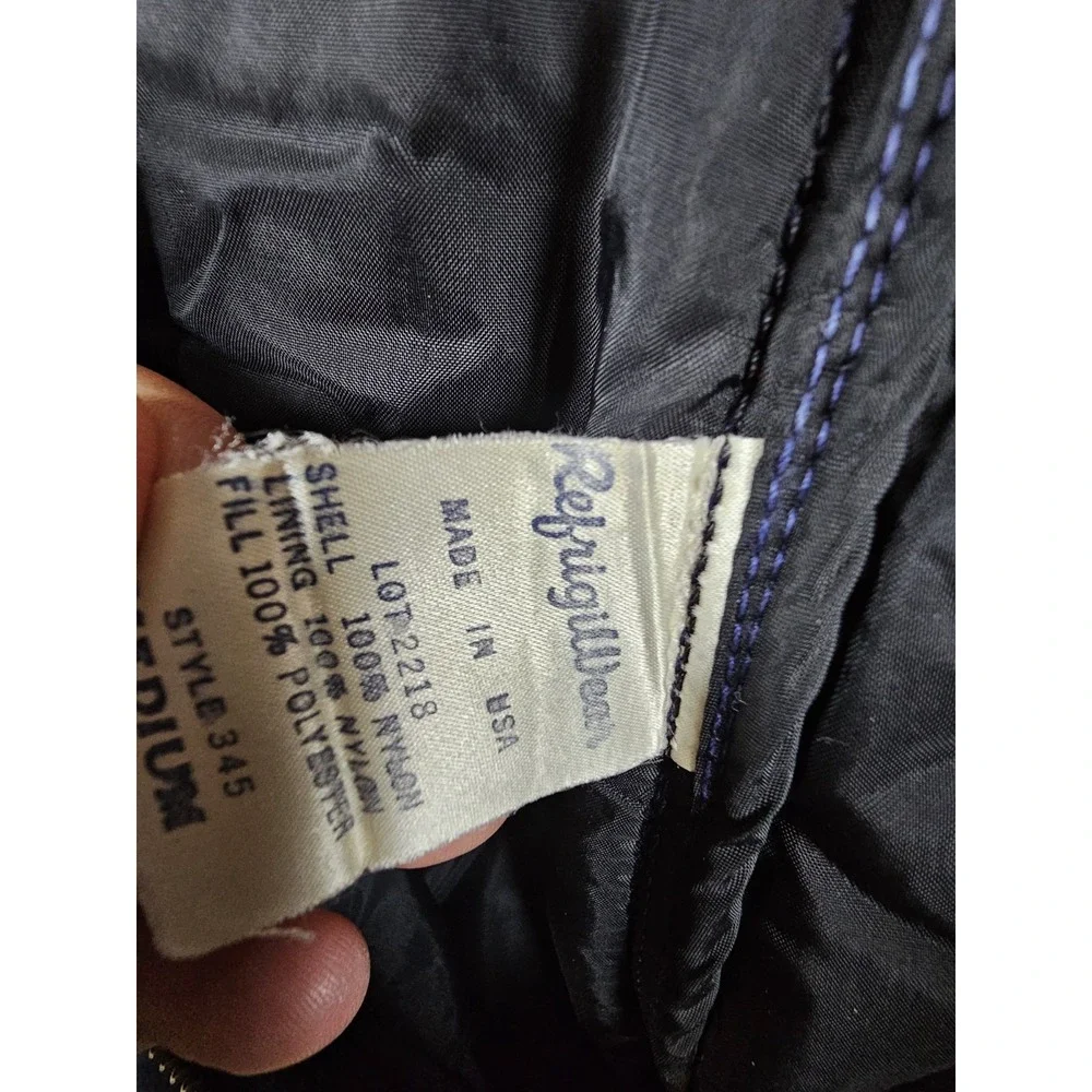 Vintage Refrigiwear Bibs‎ Overalls 345 Insulated Overalls Mens Medium Made USA